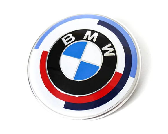 Genuine BMW Hood/Trunk Emblem - (50 year) (F9X M8 & G1X 8 Series)
