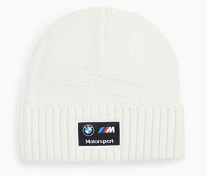 BMW M Motorsport Classic Cuff Beanie - White