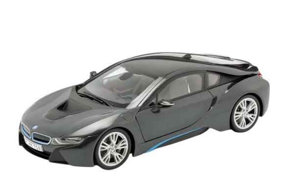 BMW Miniature Diecast Model BMW i8 Sophisto Grey 1:18