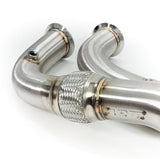 BMW G-SERIES 750i 850i X5 X6 X7 N63R/N63B 3" CATLESS DOWNPIPES - ARM Motorsports