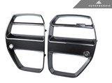 AutoTecknic G8X M3 / M4 Dry Carbon Motorsport V1 Front Grille