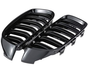 BMW Gloss Black Grill (Front Pair) for F32 4 Series Coupe