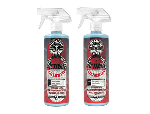 Chemical Guys Activate - Instant Wet Paint Finish Shine, Sealant & Protectant (16 oz Twin Pack)