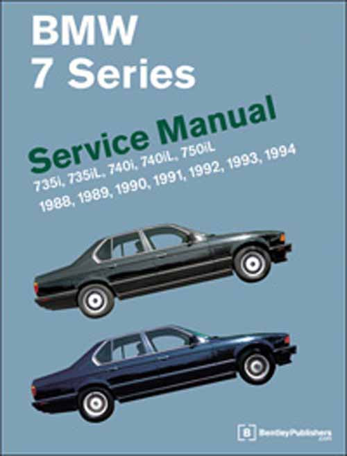 BMW 7 Series E32 Service Repair Manual 1988-1994 (Bentley) - Hardcover