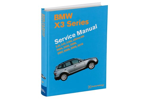 BMW X3 E83 Service Repair Manual 2004-2010 (Bentley) - Hardcover