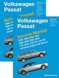 Volkswagen Passat Service Repair Manual 1998-2005 (Hardcover)